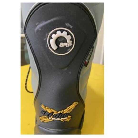 VINTAGE LADIES TEAM-X SKI-DOO SNOWMOBILE BOOTS - Picture 7 of 7